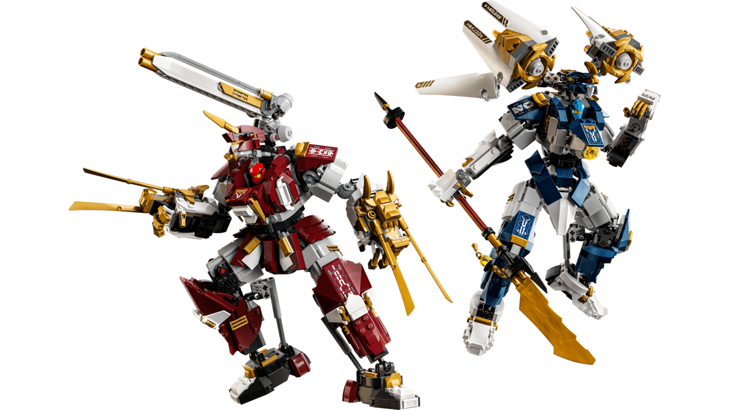 Stavebnice LEGO® NINJAGO® 71870 Dvojice titánských robotů