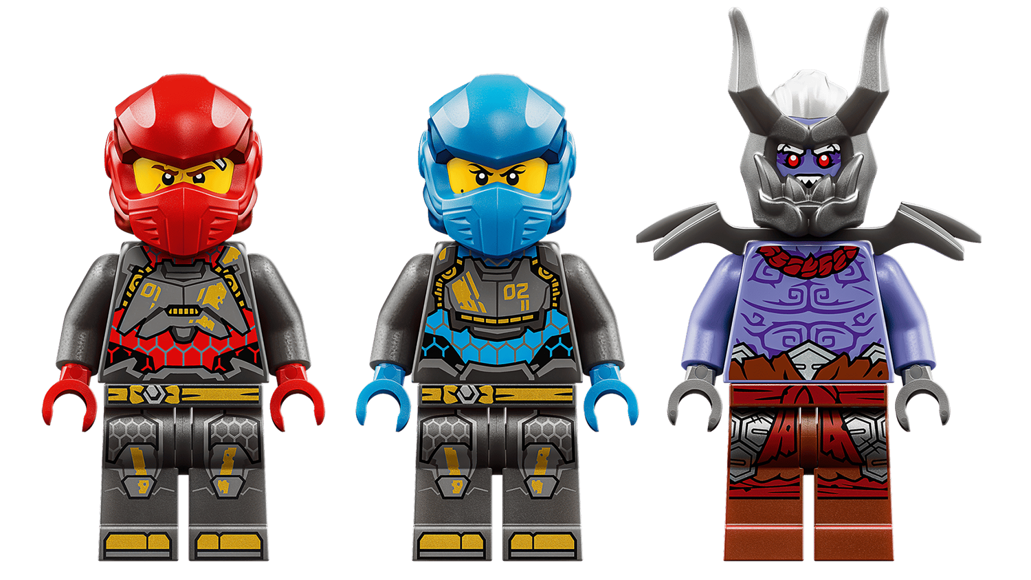Minifigurky ze stavebnice LEGO® NINJAGO® 71870 Dvojice titánských robotů