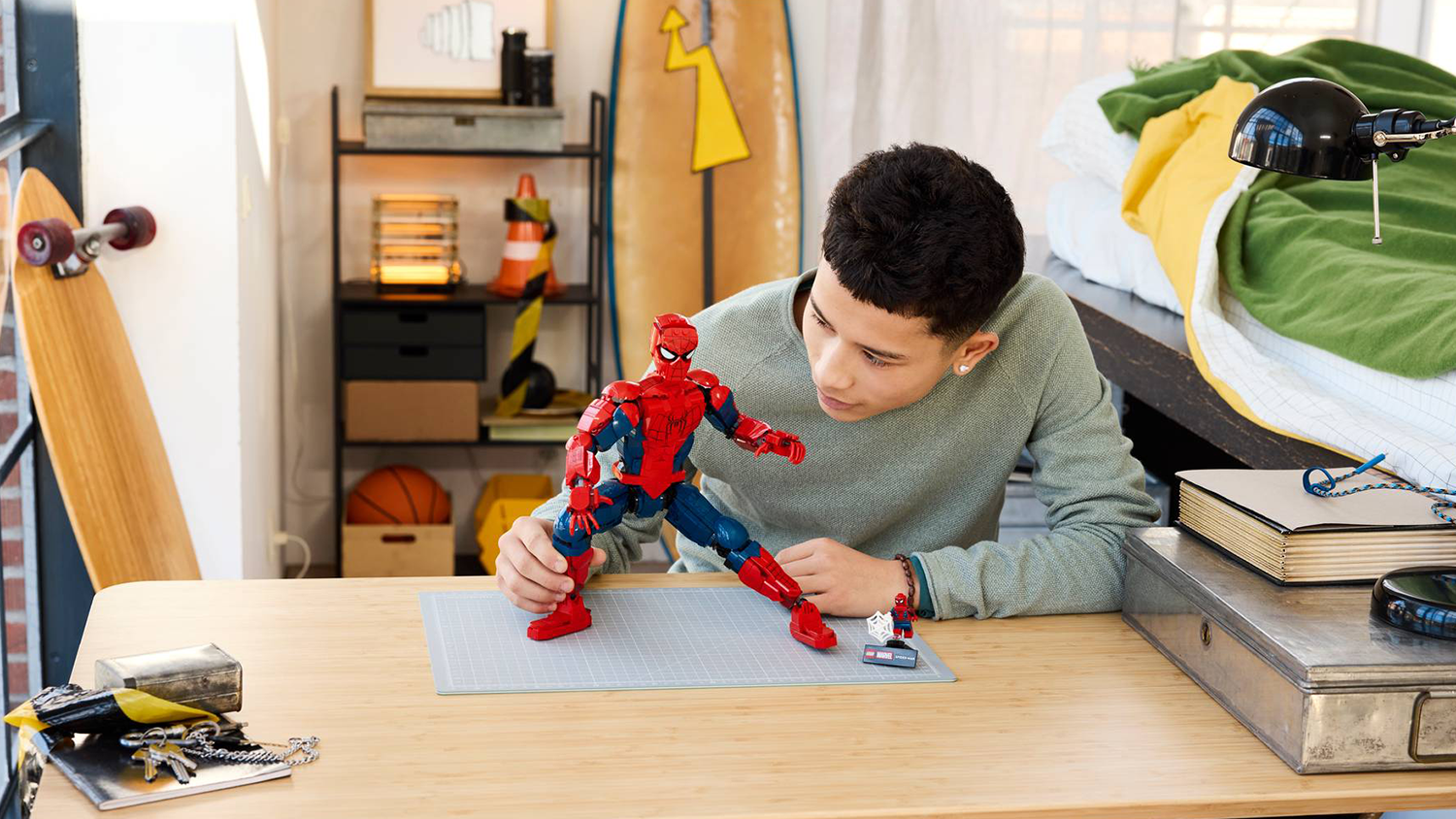 Kluk se stavebnicí LEGO® Marvel 76346 Figurka hrdiny: Spider-Man