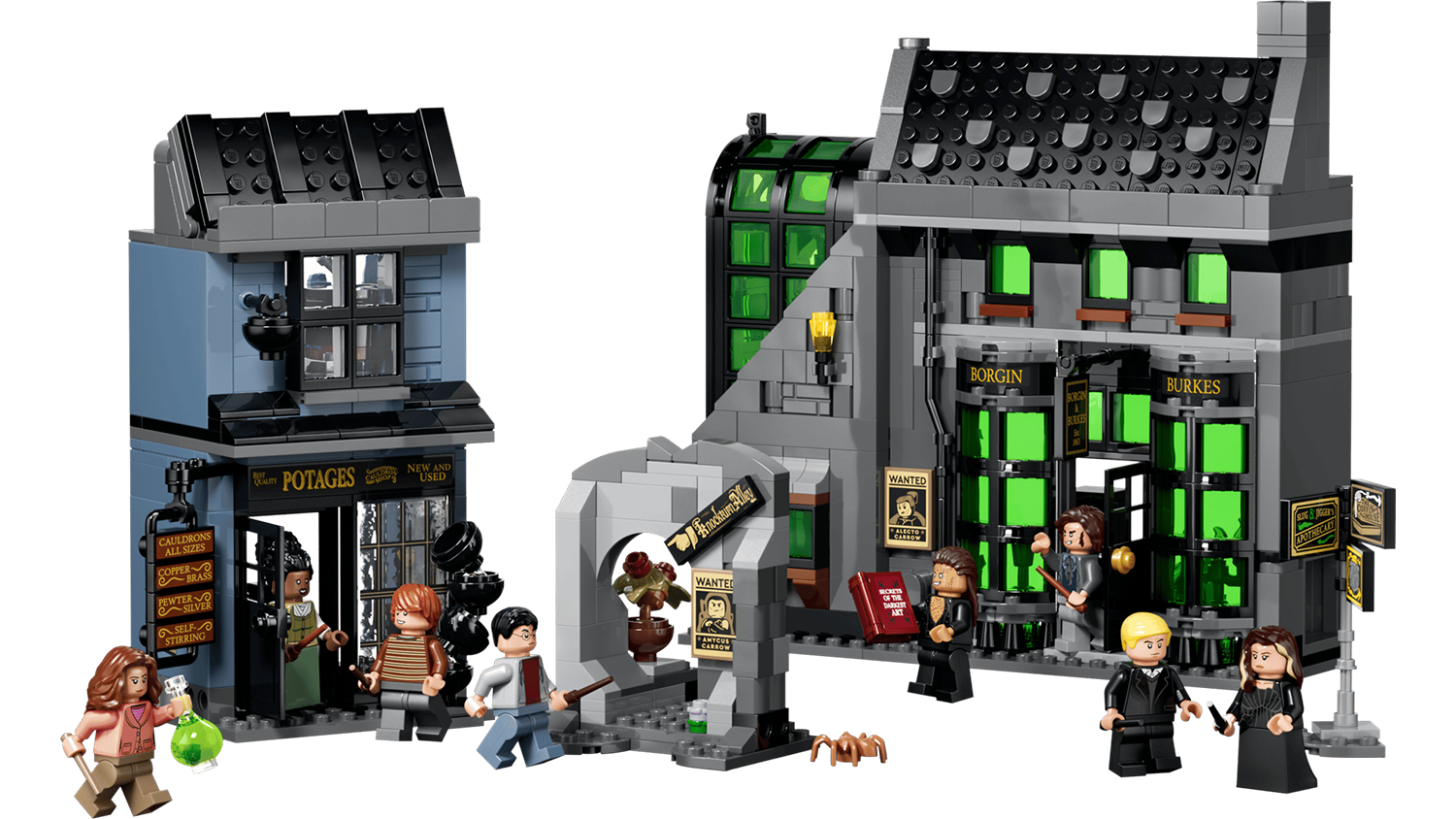 Stavebnica LEGO® Harry Potter™ 76471 Kúzelnícke obchody v Zašitej uličke