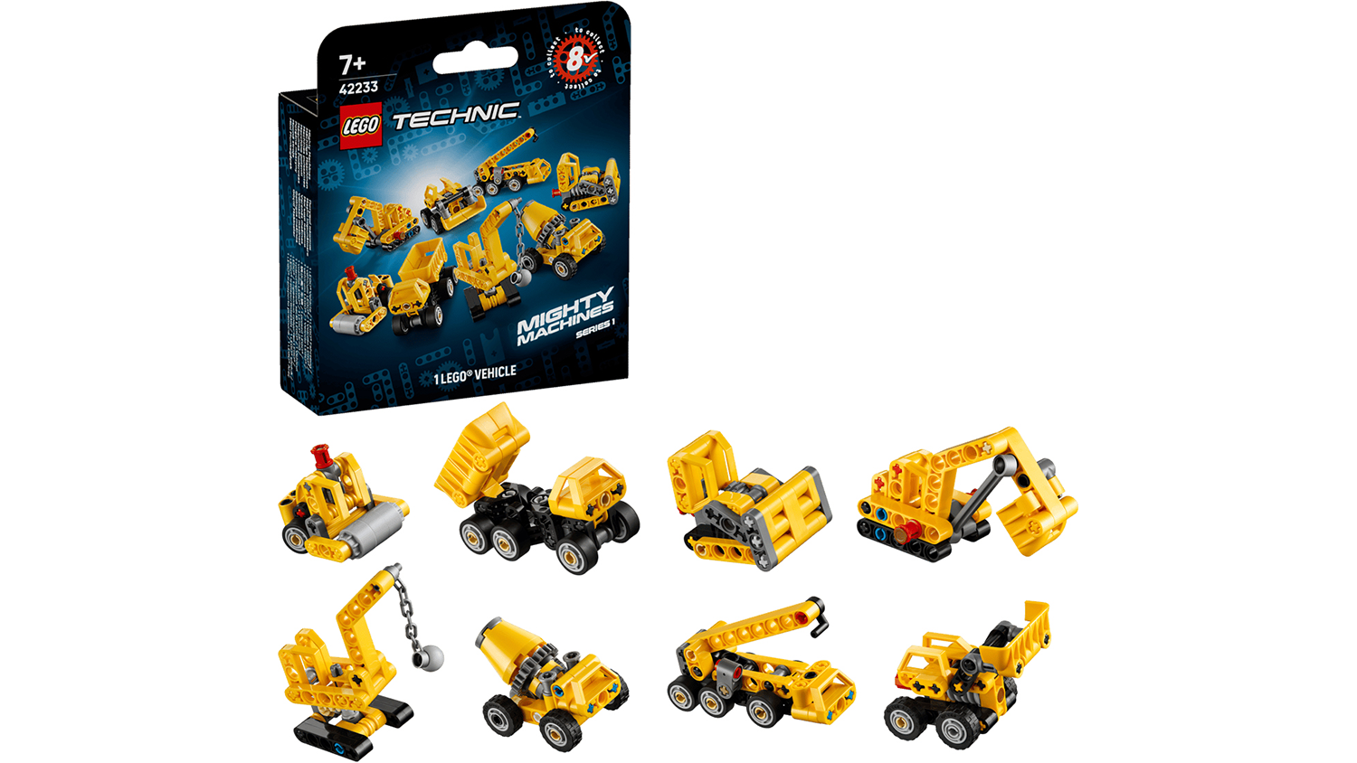 Stavebnica LEGO&reg; 42233 Technic Mocn&eacute; stroje