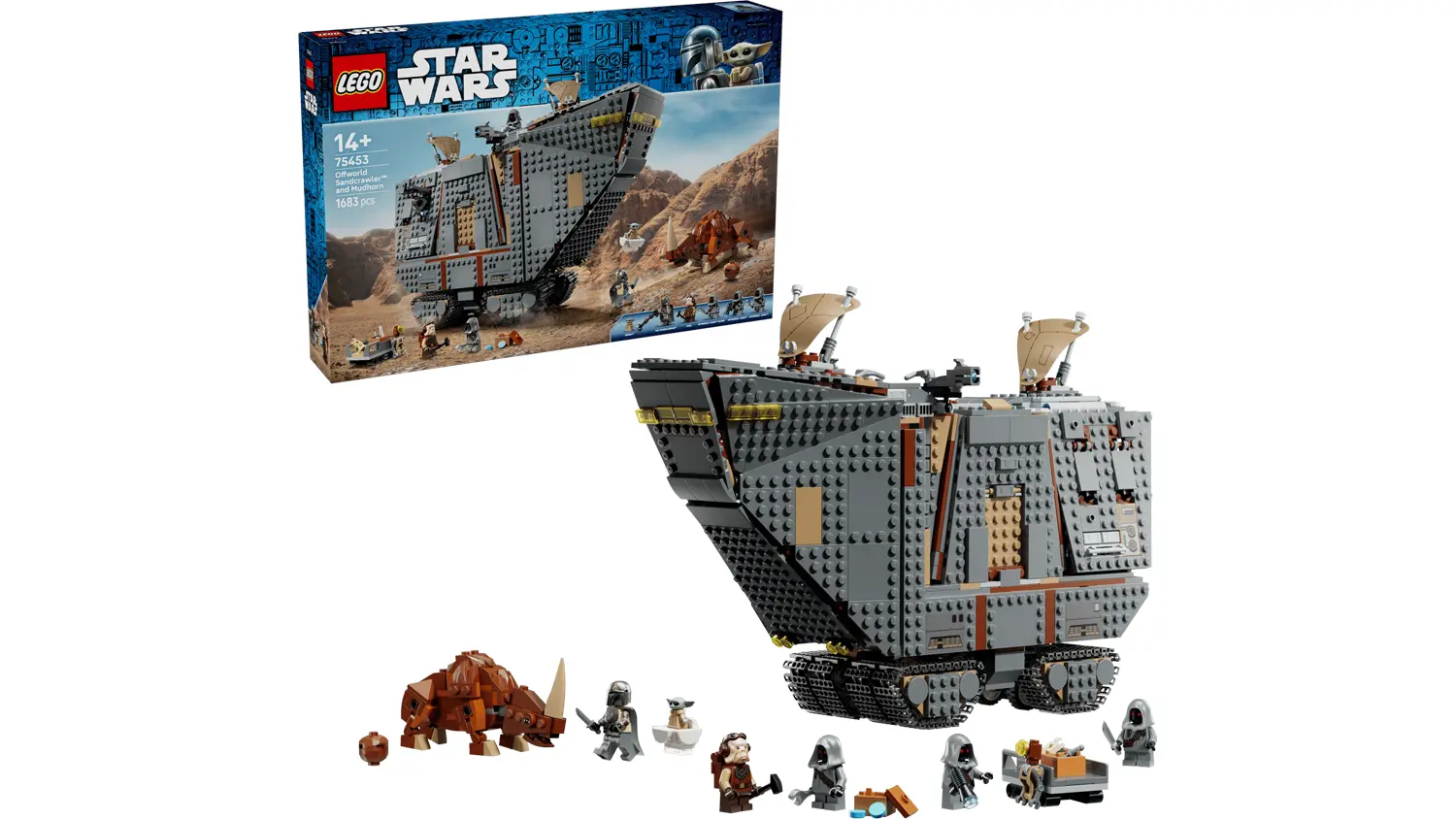 Stavebnica LEGO® Star Wars™ 75453 Offworld Sandcrawler a Mudhorn