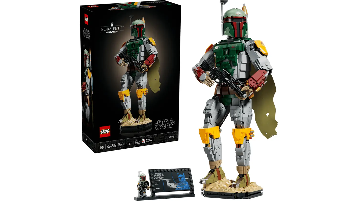 Stavebnica LEGO® Star Wars™ 75455 Boba Fett