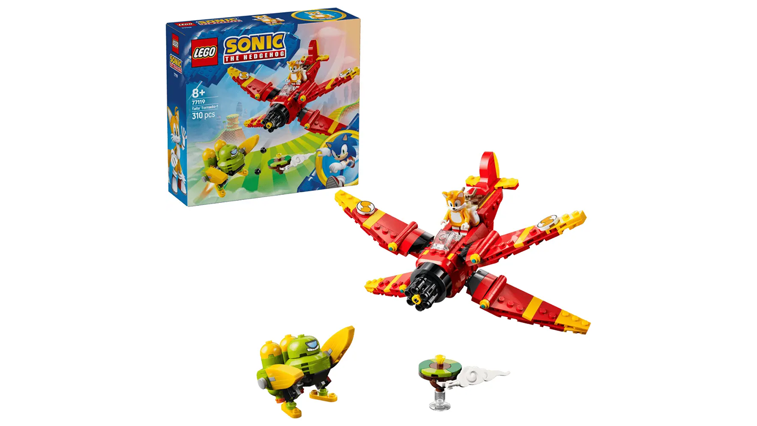 Stavebnice LEGO&reg; Sonic the Hedgehog&trade; 77119 Tailsovo Tornado-1