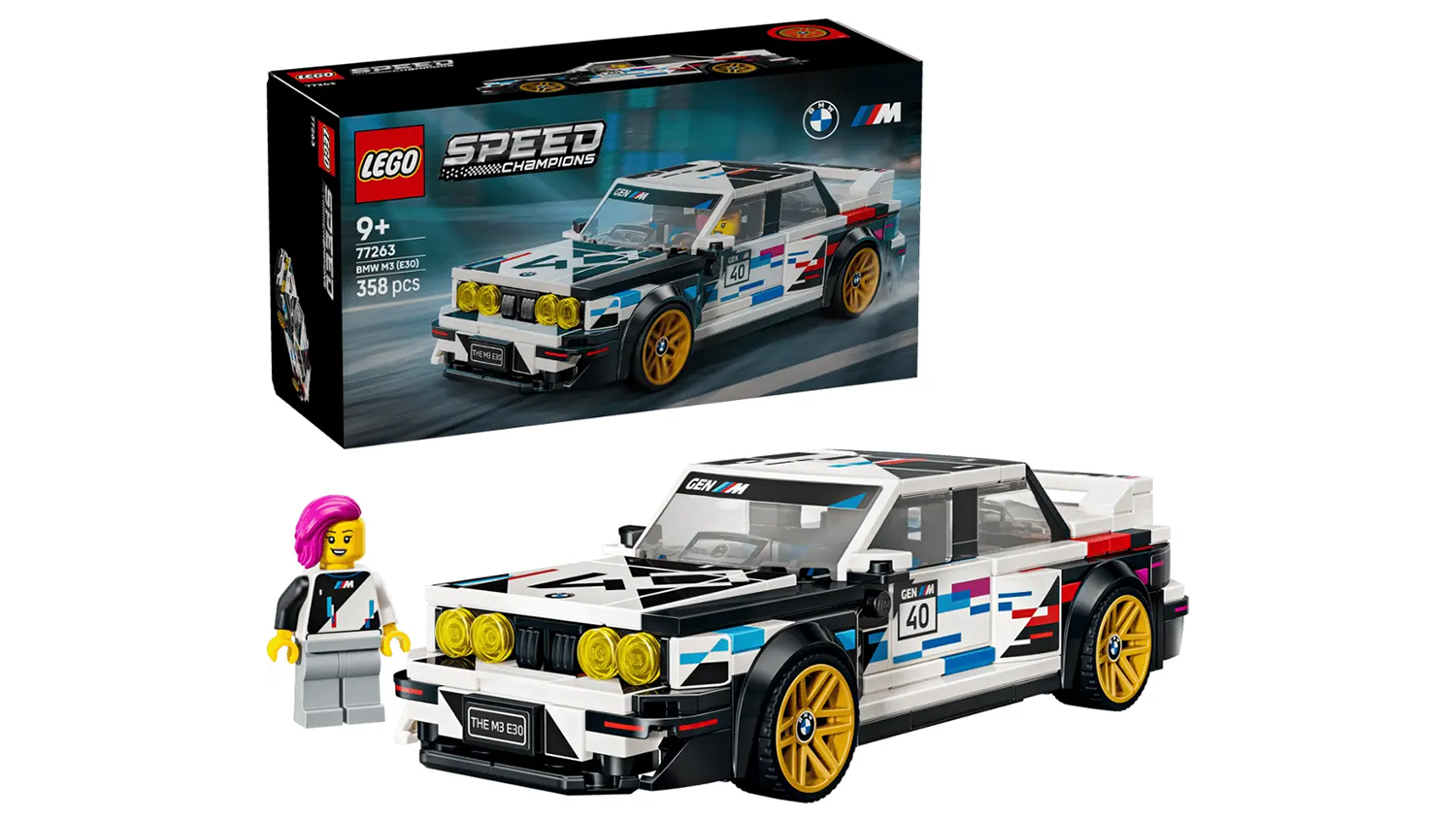 Stavebnice LEGO® Speed Champions 77263 BMW E30 M3