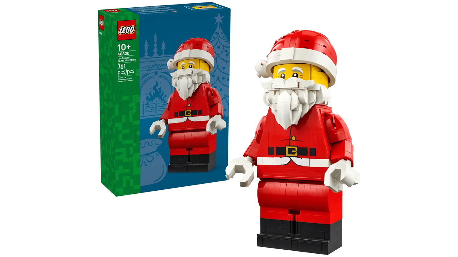 Stavebnica LEGO® Icons Zväčšená minifigúrka Santa Clausa 40820