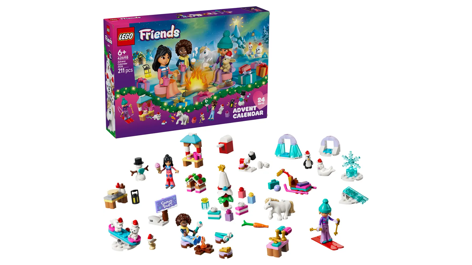Stavebnica LEGO&reg; Friends Adventn&yacute; kalend&aacute;r 2026 42698