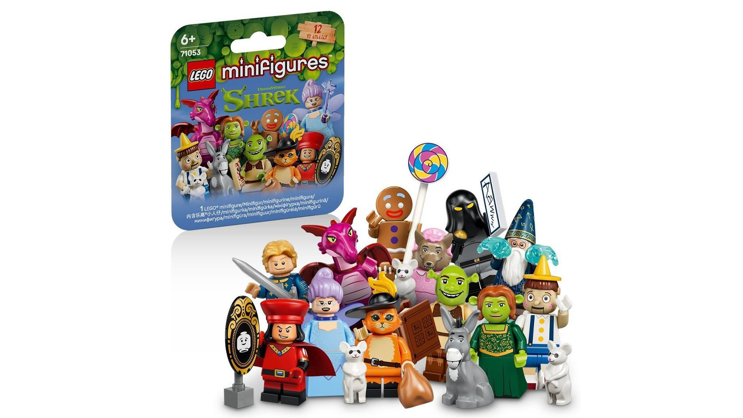 Minifigúrka LEGO® 71053 Séria Shrek