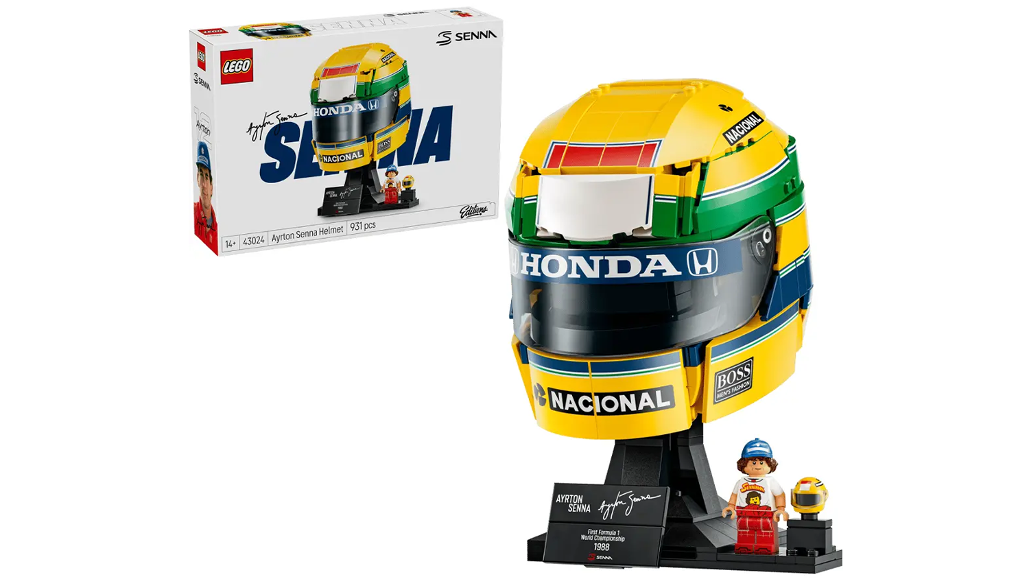 Stavebnica LEGO&reg; Editions Helma Ayrton Senna 43024