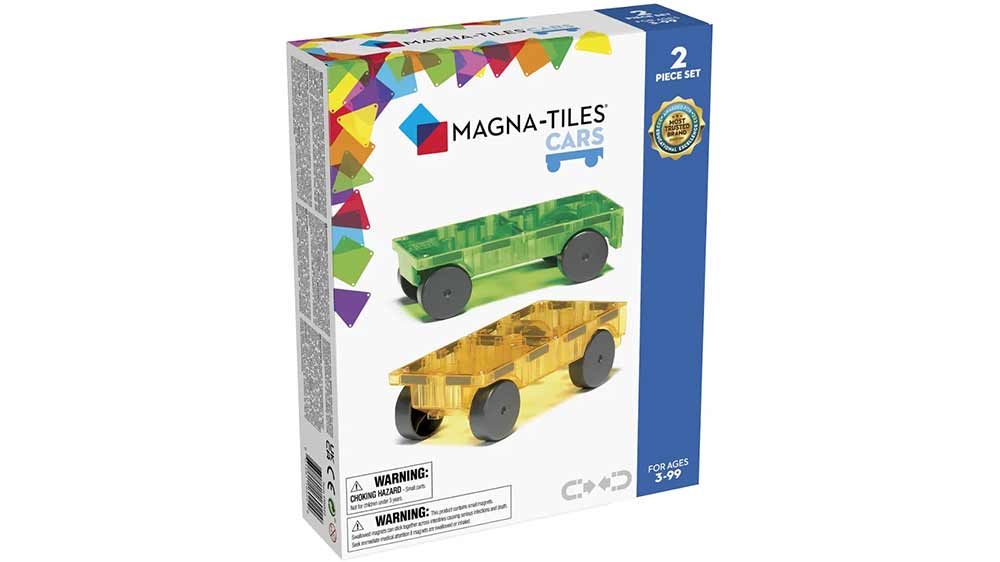 Magnetická stavebnice MAGNA-TILES Cars 2 MT-16022 2 ks_01