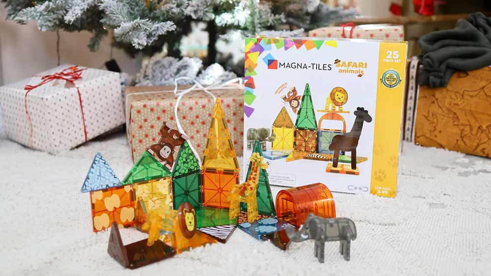 Magnetická stavebnice MAGNA-TILES pod vánočním stromečkem_03