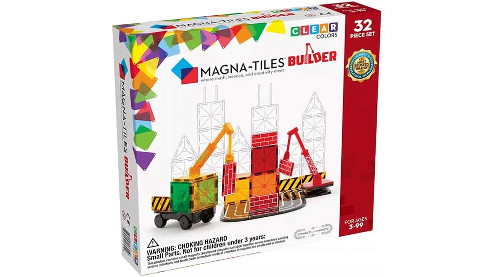 Magnetick&aacute; stavebnice MAGNA-TILES Builder MT-21632 32 ks_01