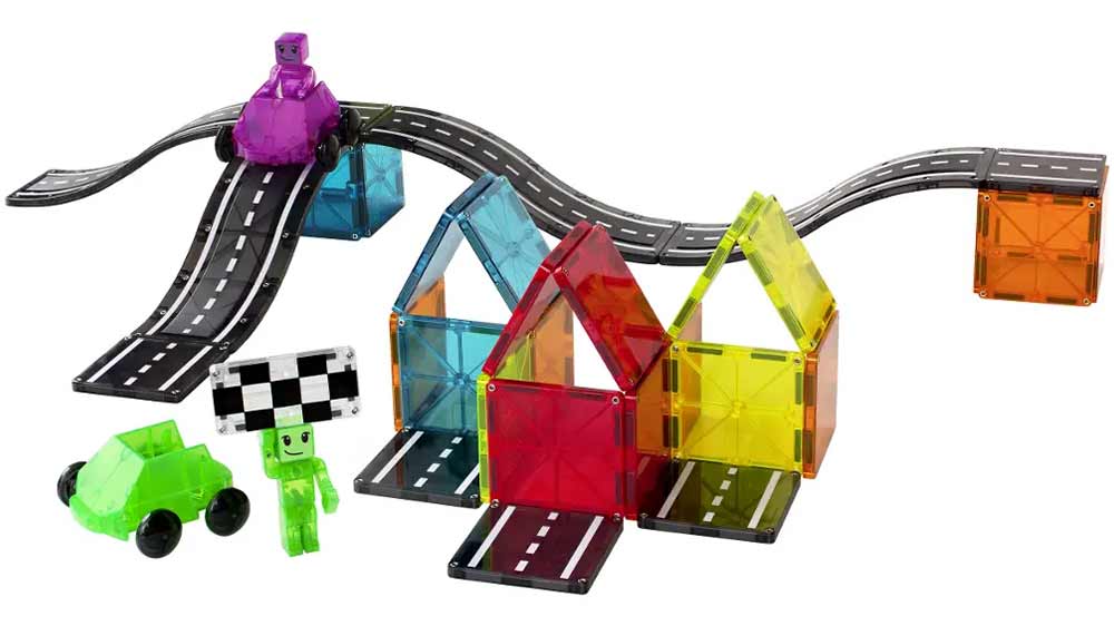 Magnetická stavebnice MAGNA-TILES Downhill Duo MT-23840 40 ks_01