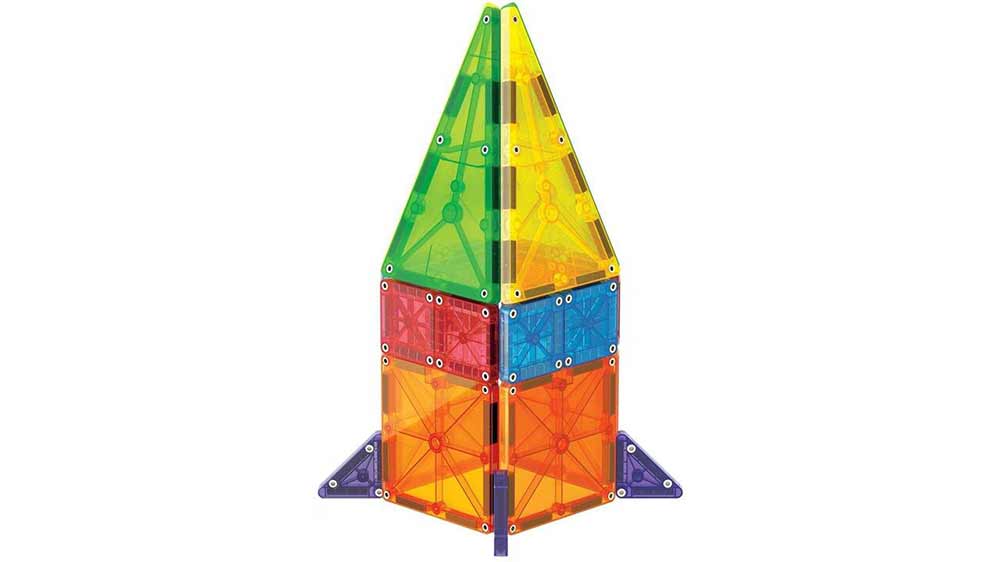Raketa z magnetické stavebnice MAGNA-TILES_03