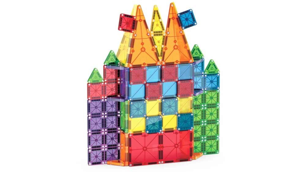 Hrad z magnetick&eacute; stavebnice MAGNA-TILES_03