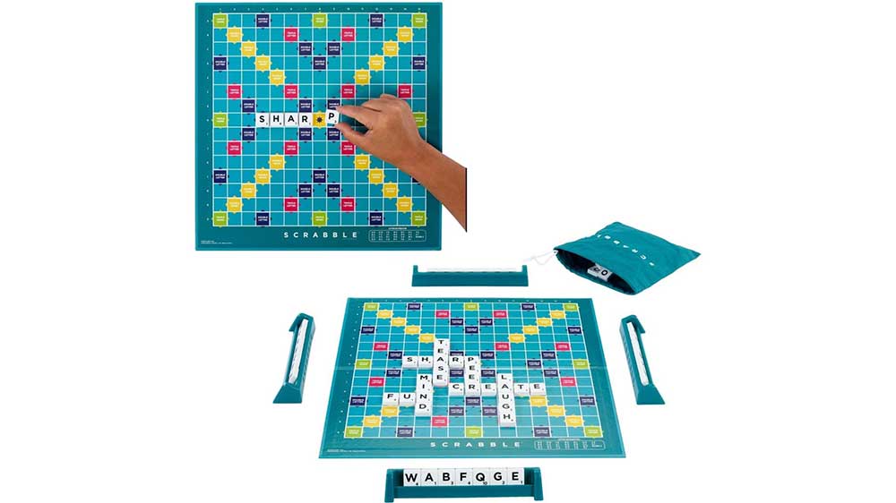 Rozehraná desková hra Mattel 25HXW05 Scrabble_02