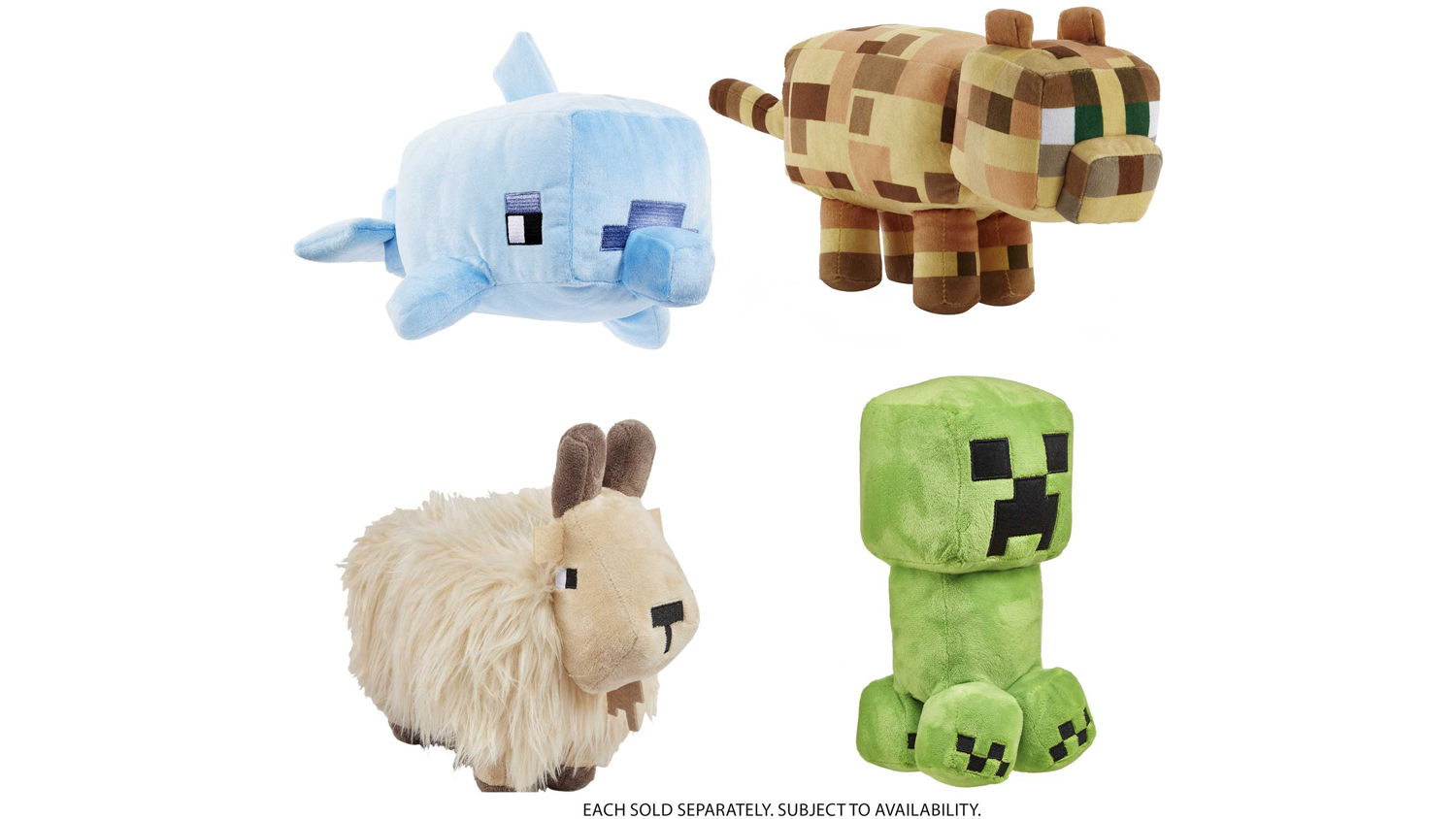 Plyšák Mattel HBN39 Minecraft 20 cm