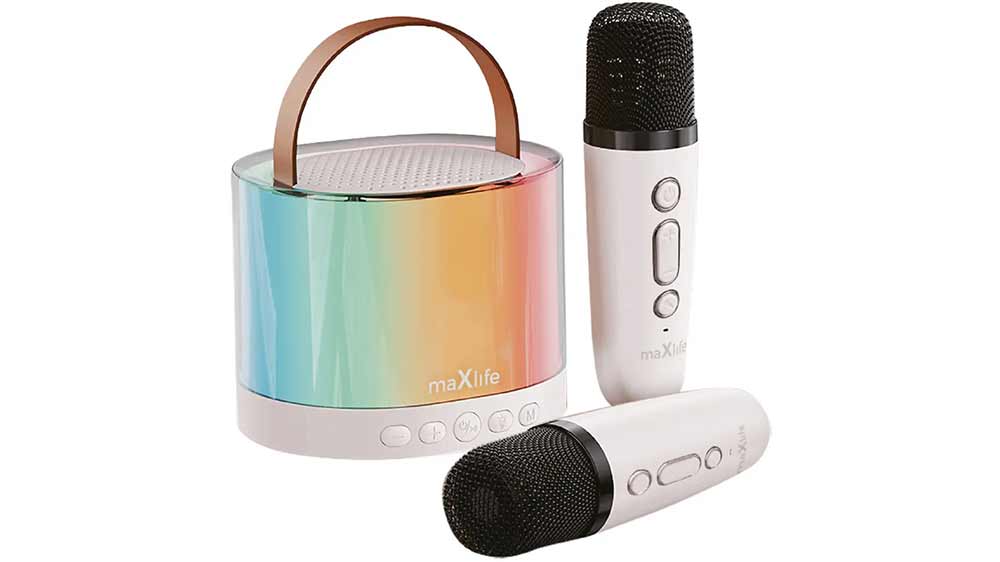 Karaoke set Maxlife MXKS-200 Bluetooth white_01