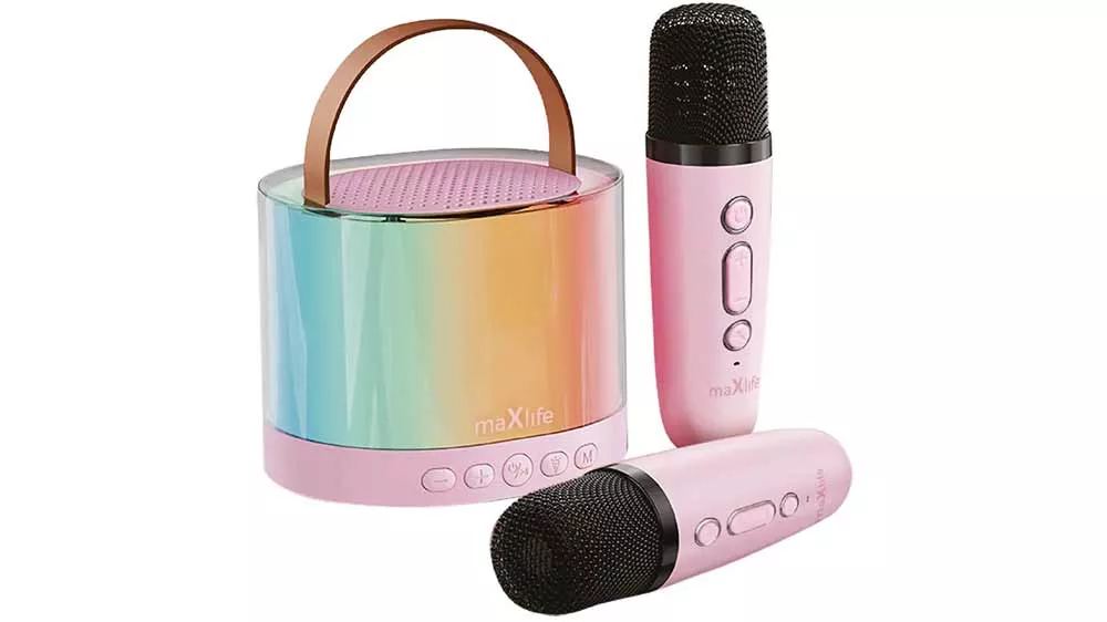 Karaoke set Maxlife MXKS-200 Bluetooth pink_01