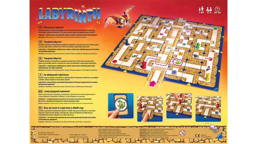 Desková hra Labyrinth RAVENSBURGER 2427078_02