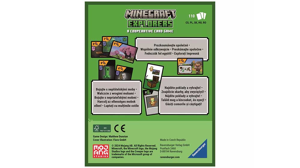 Karetní hra Minecraft Explorers RAVENSBURGER 2422586_02