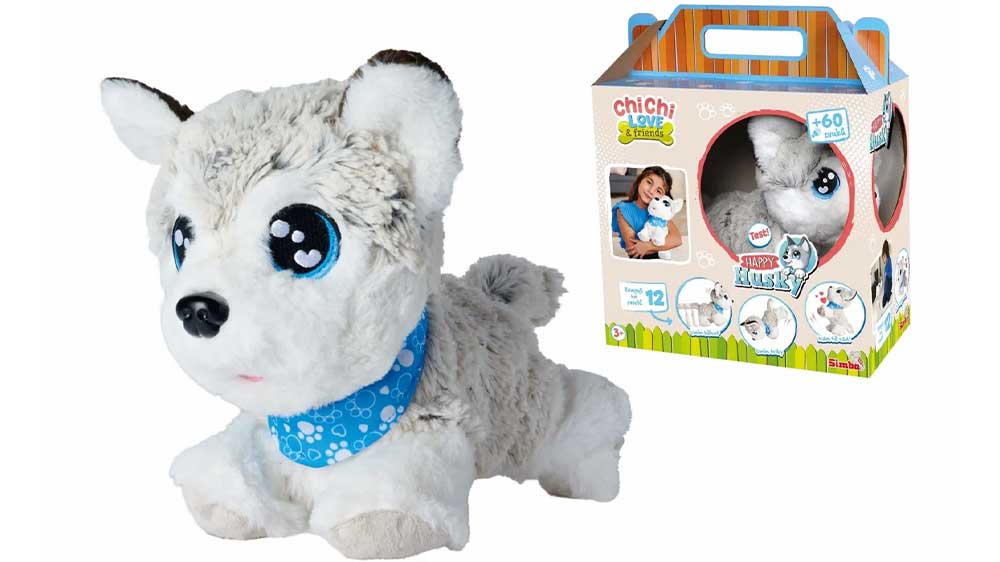 Interaktivní plyšový pejsek Simba Toys Happy Husky_01