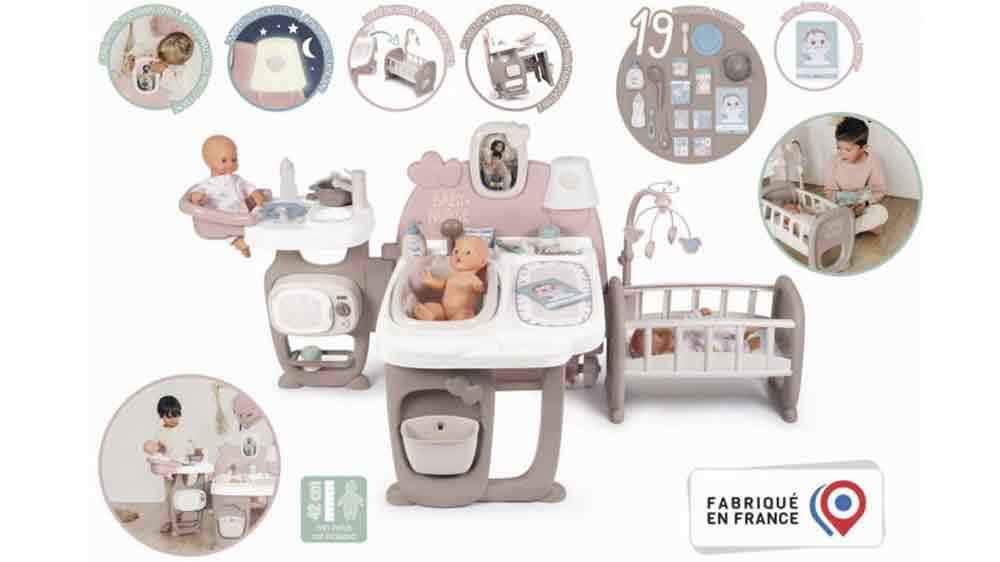Hrací centrum pro panenky SMOBY SM 220376 s příslušenstvím_02