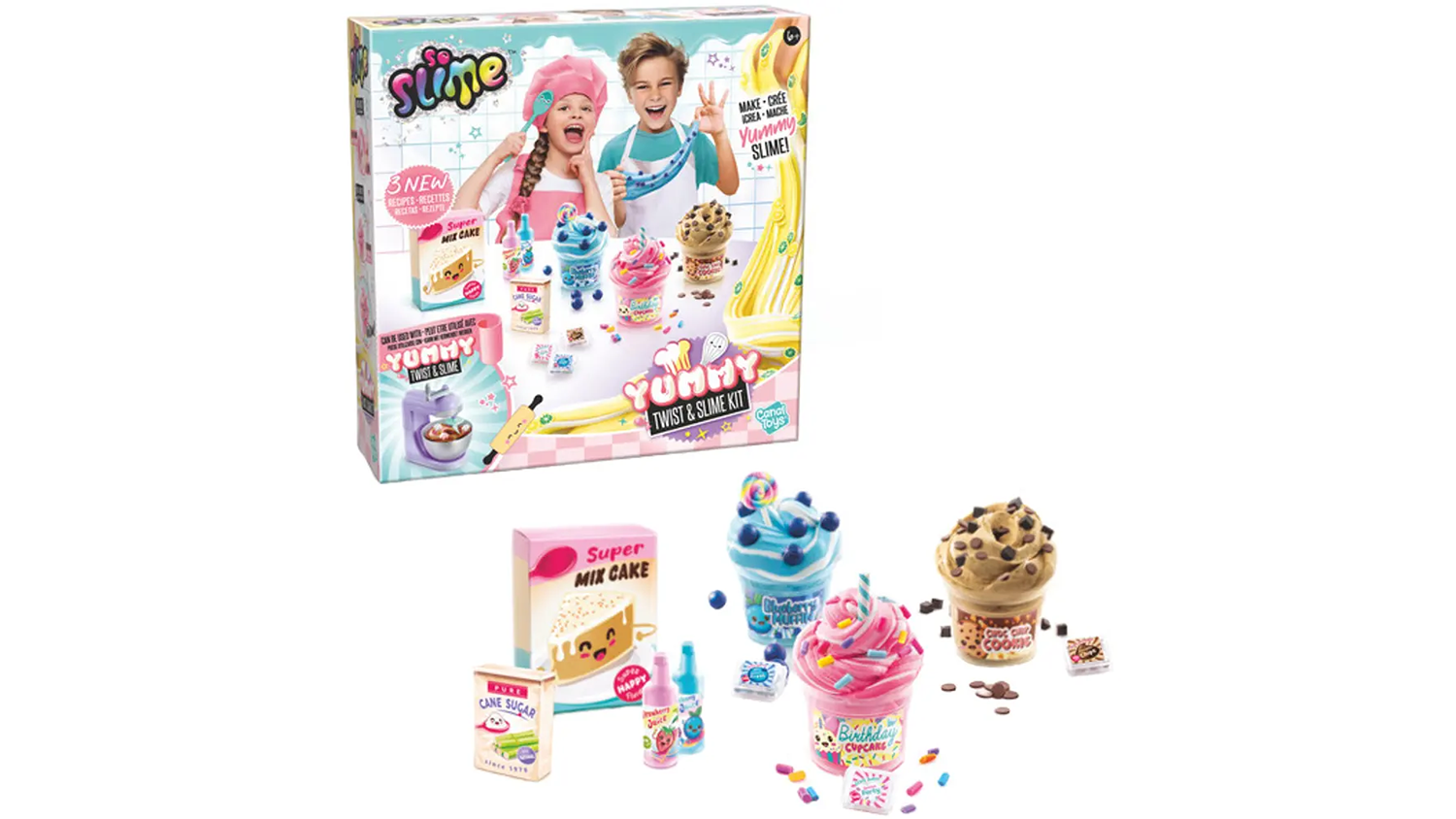 Kreativn&iacute; sada So Slime Yummy Twist & Slime SSC373EPE
