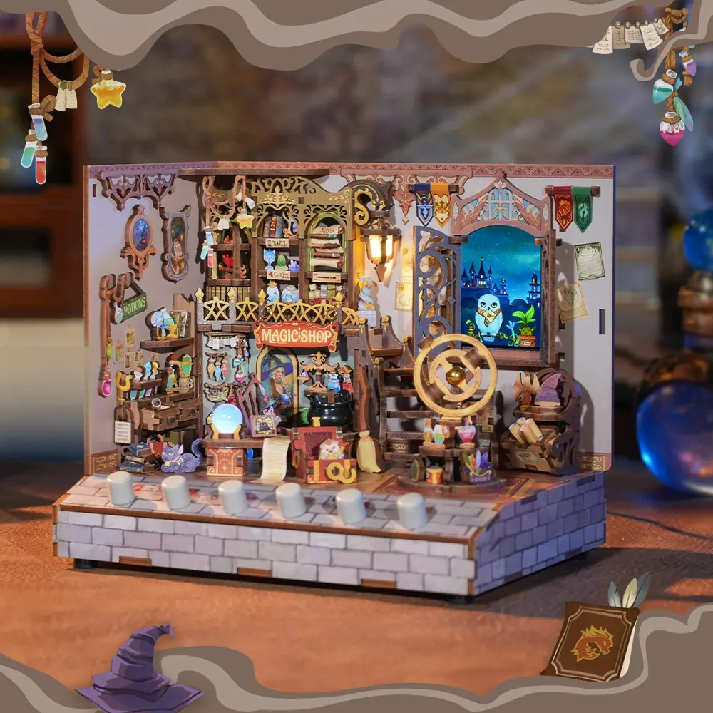 Stavebnice Tonecheer TQ403 Magic Shop