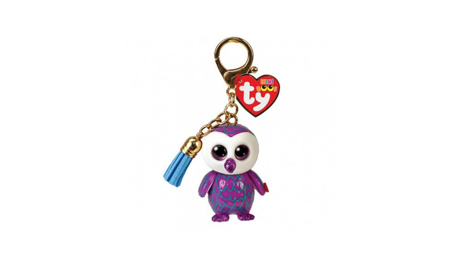 Pr&iacute;vesok TY Mini Boos MOONLIGHT fialov&aacute; sova