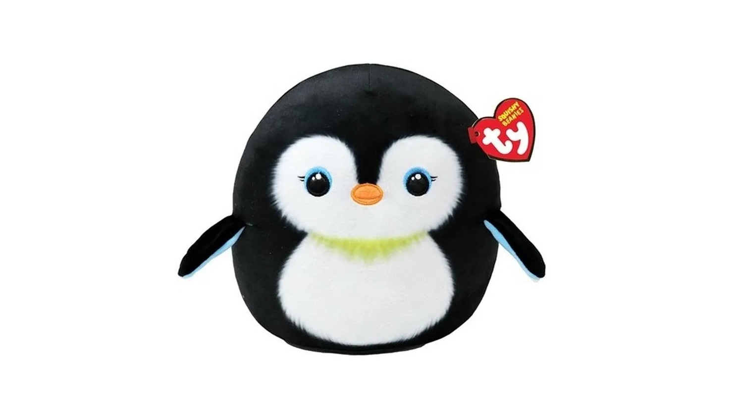 Ply&scaron;ov&aacute; hračka TY Squishy Beanies tučniak Neve predn&yacute; pohľad