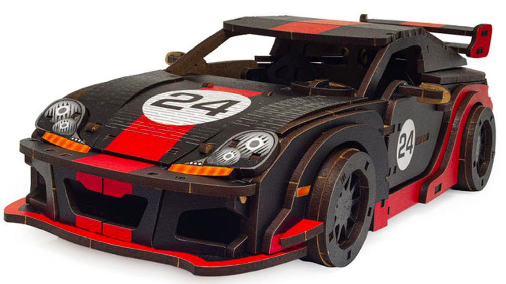 Seskládaný model Comet GTS Black-Red_01