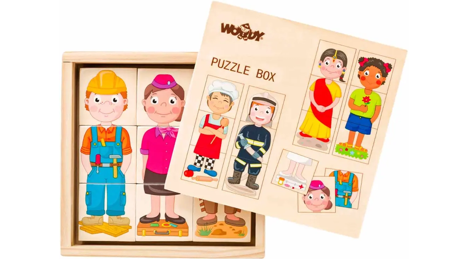 Puzzle Woody Lid&eacute; a povol&aacute;n&iacute;_01