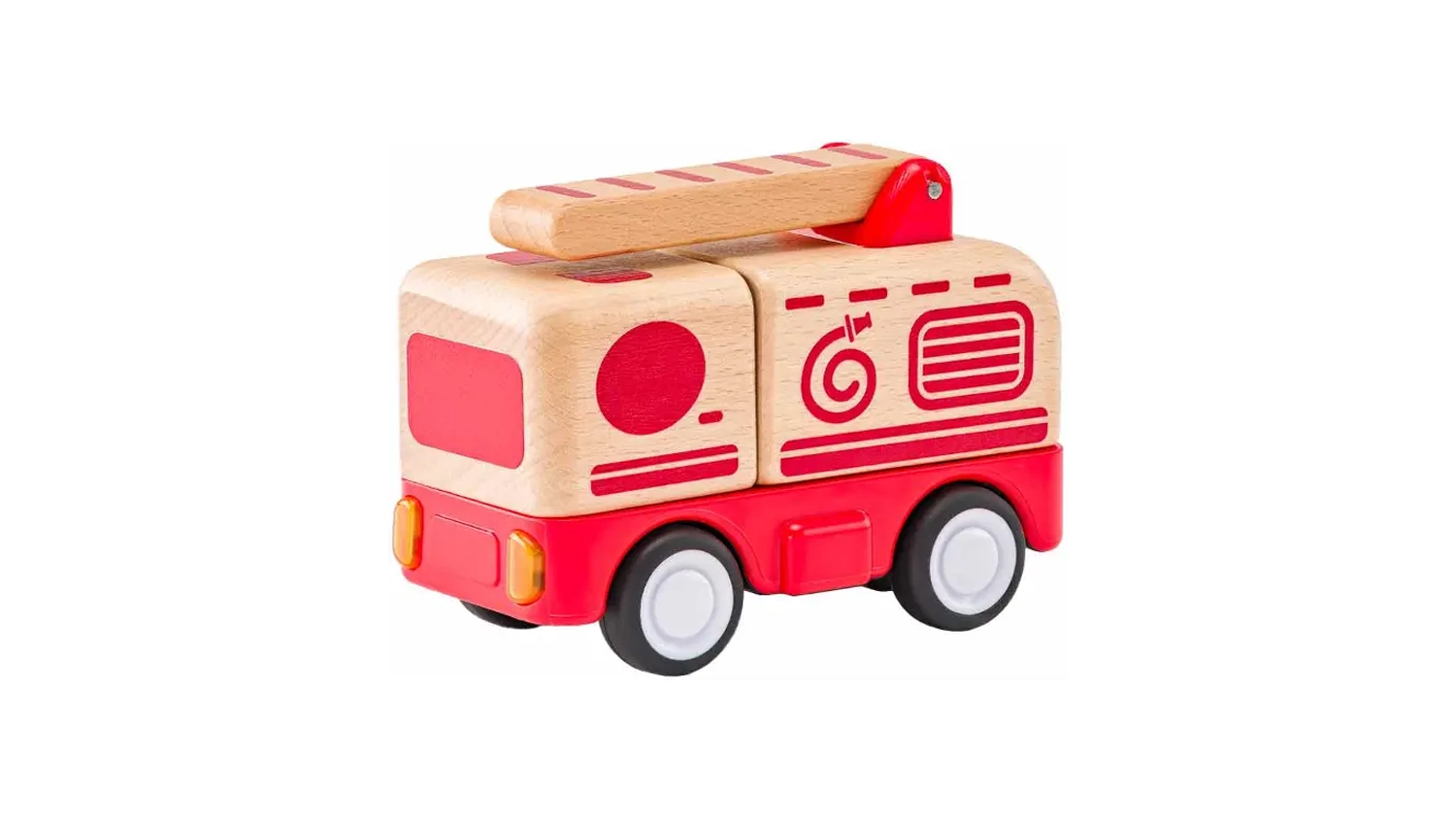 Hasičsk&eacute; auto se&nbsp;zvuky Woody bočn&iacute; pohled