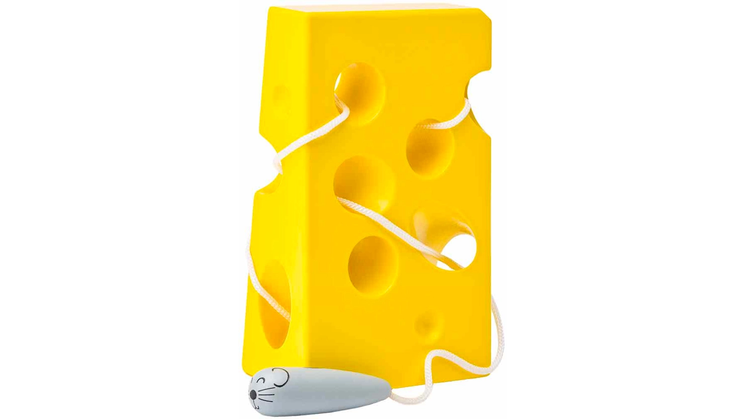 Motorická hračka Woody Provlékadlo Sýr s myškou_01