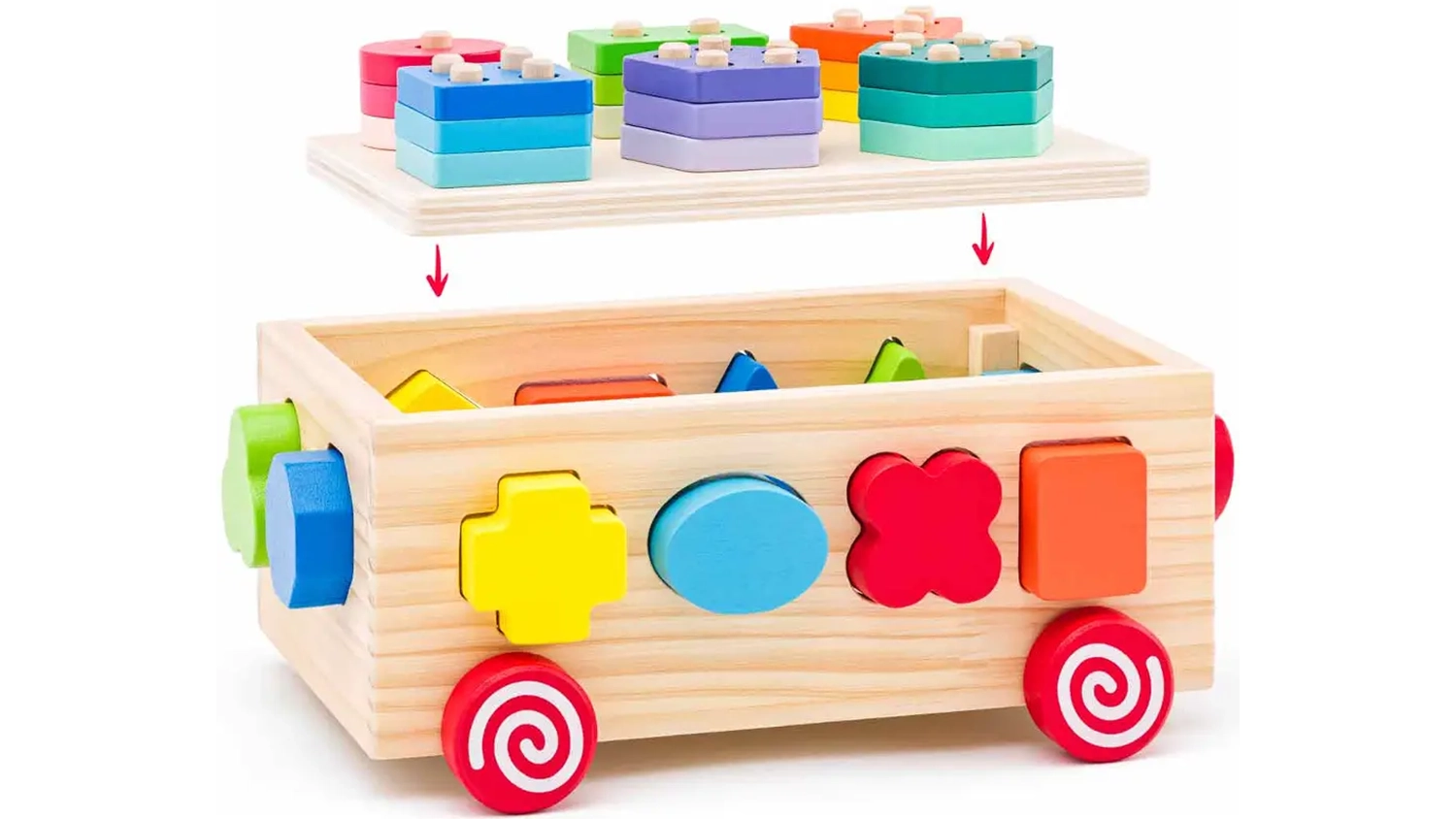 Demonstrace odn&iacute;mateln&eacute;ho v&iacute;ka Voz&iacute;ku s tvary Woody