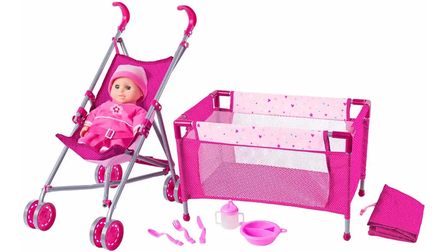 Woody Baby sada s golfkami předn&iacute; pohled