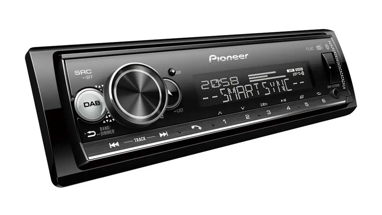 Autor&aacute;dio Pioneer MVH-S520DAB zboku