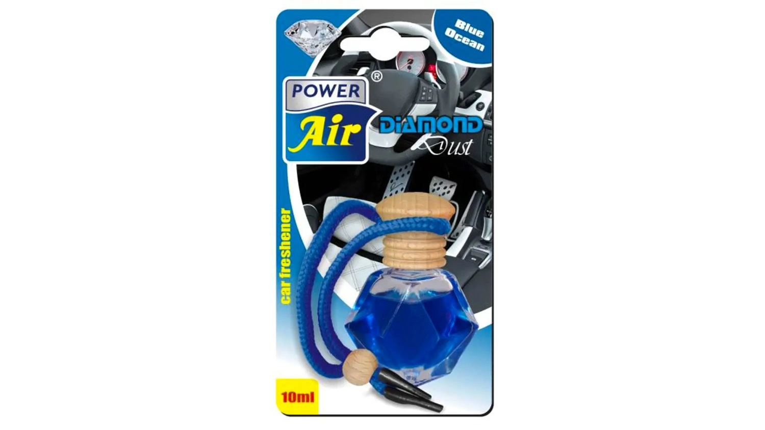Osvěžovač vzduchu POWER AIR Diamond Dust Blue Ocean