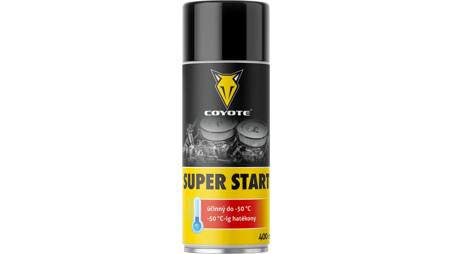 Štartovací plyn Coyote Super start 400 ml
