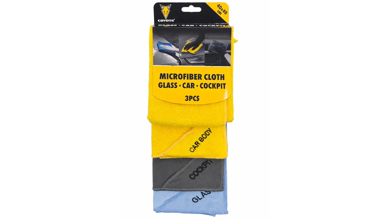 Mikrovl&aacute;knov&eacute; utierky Coyote Glass CY-517022