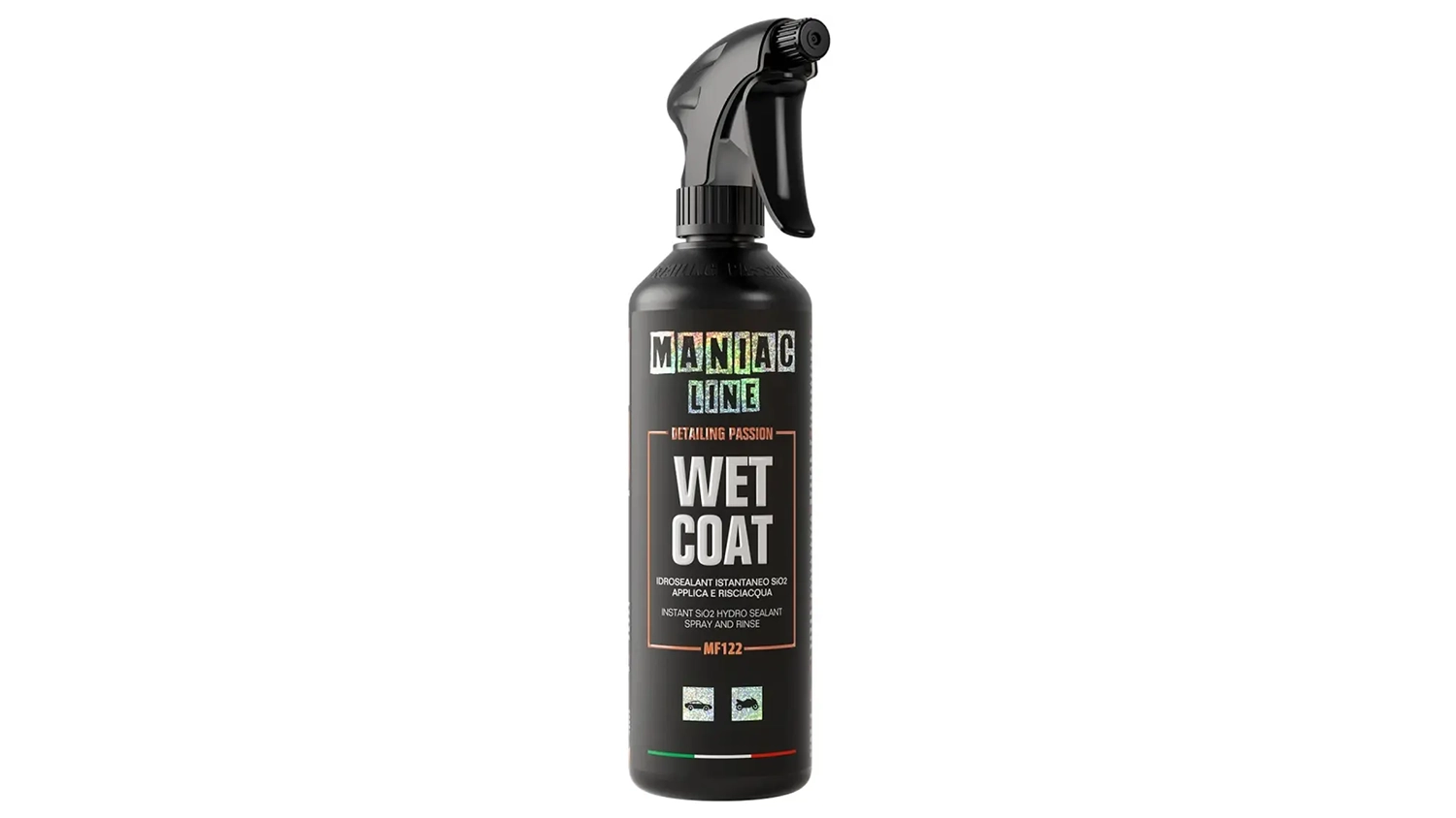 R&yacute;chly lesk na nan&aacute;&scaron;anie za mokra MANIAC 500 ml (MF-122) &ndash; pohľad zpredu