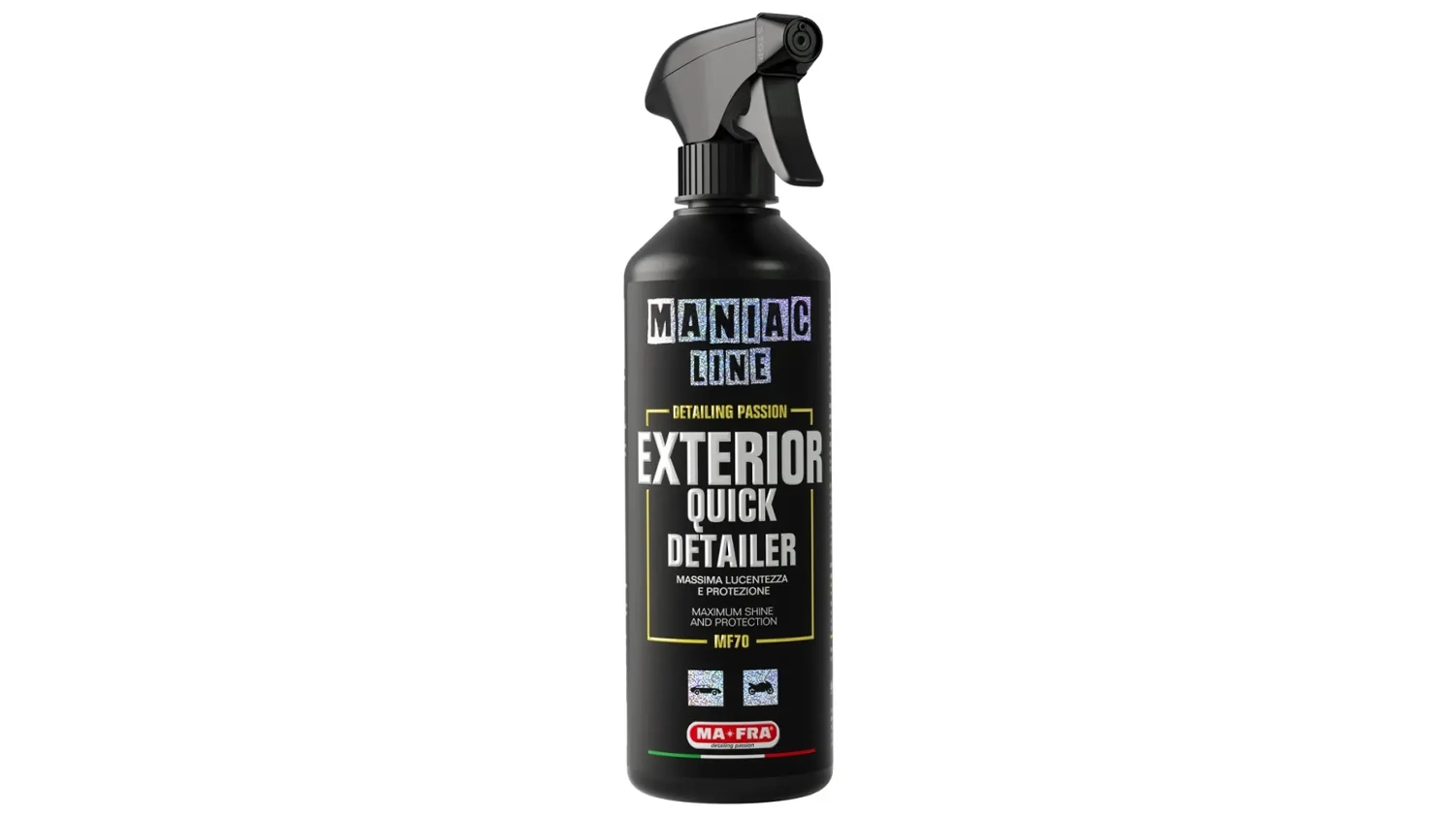 Detailer exteriéru MANIAC 500 ml (MF-70) pohľad zpredu