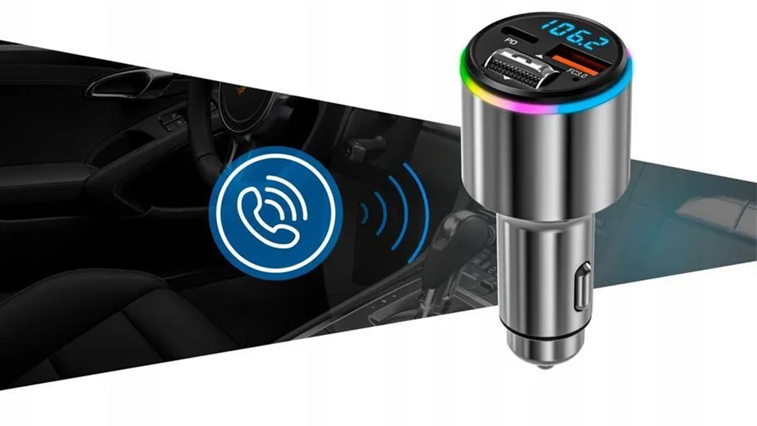 NAVITEL BHF07 MAX a interi&eacute;r auta