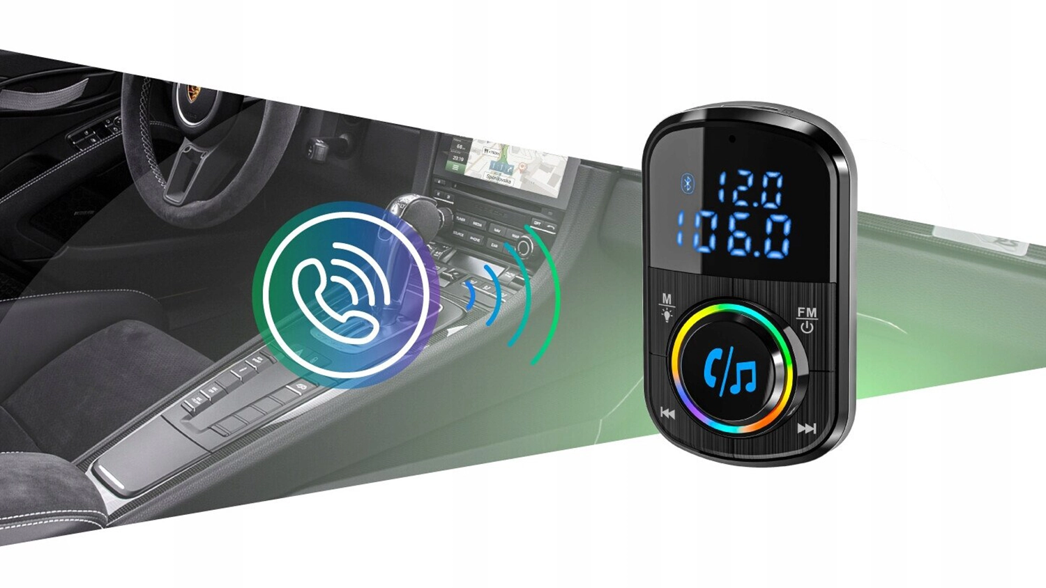 NAVITEL BHF08 PRO a interi&eacute;r auta