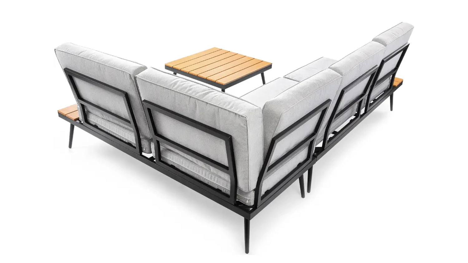 Rohový zahradní set Fieldmann FDZN 5080 zezadu