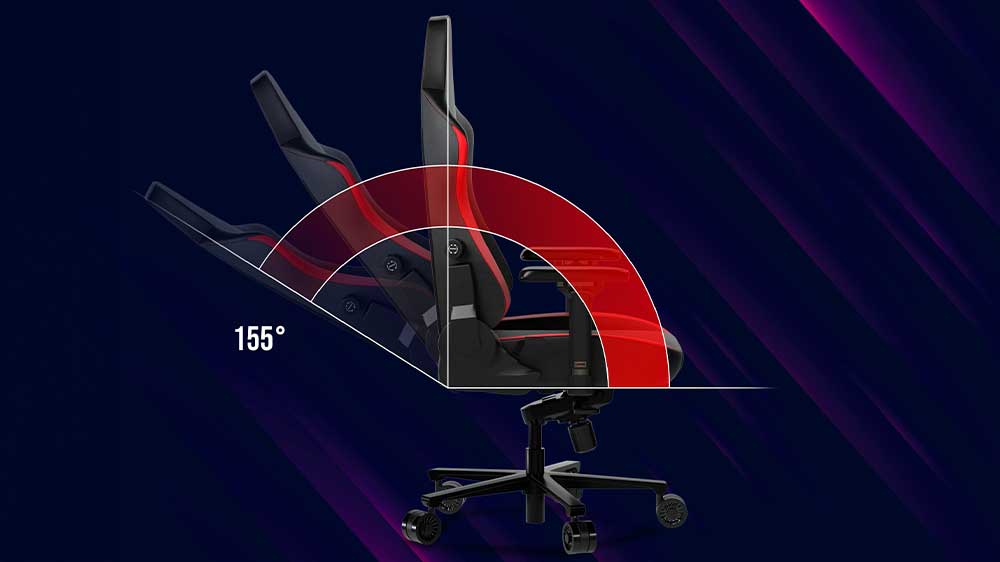 Možnosti polohování herní židle LORGAR_03