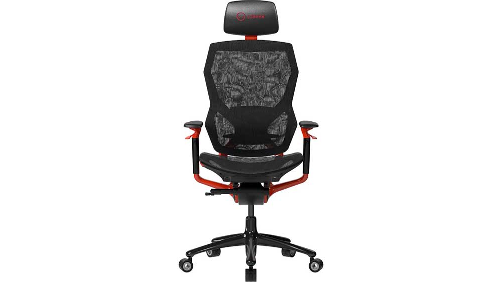 Herní židle LORGAR Grace 855 černá/červená_01