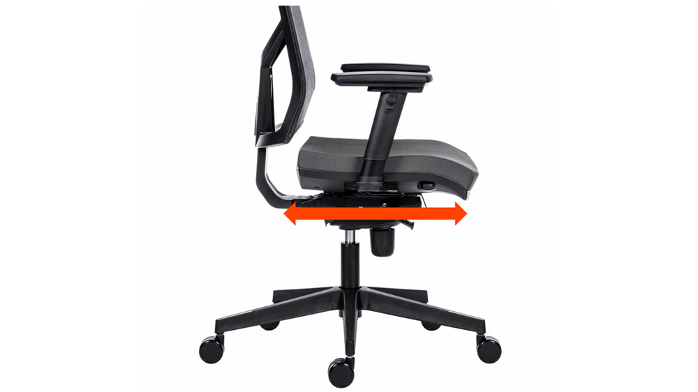 Kancelářské křeslo Powerton MARIE černé_04