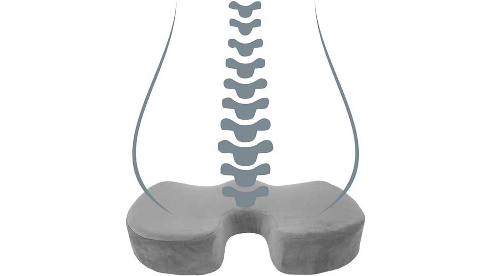 Vizualizace rovné páteře díky ergonomickému podsedáku POWERTON_02